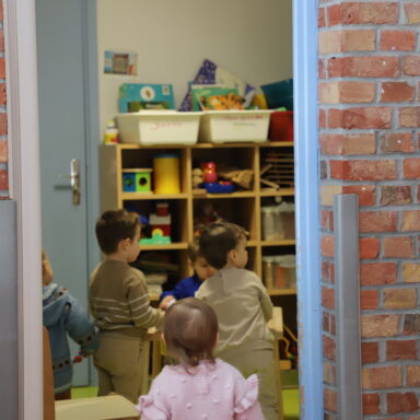 Image représentant des enfants dans une crèche municipale
