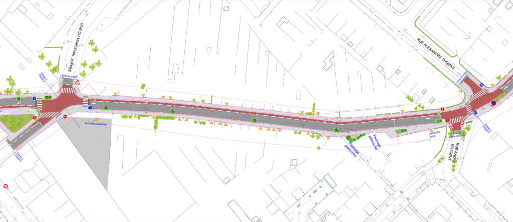 Image représentant la phase 3 des travaux de la rue Anatole France - Agrandir l'image, fenêtre modale