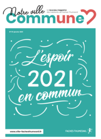 Illustration de meilleurs vœux qui sert de couverture au journal municipal - Agrandir l'image, fenêtre modale