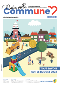 Couverture du magazine représentant une illustration de budget municipal - Agrandir l'image, fenêtre modale