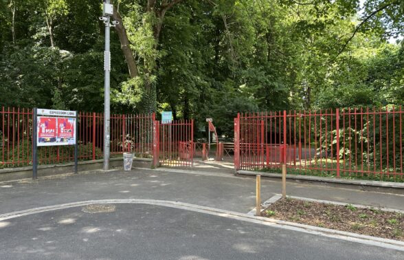 Entrée du parc Tudor