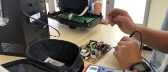 Image illustrant une réparation réalisée dans le cadre d'un repair café