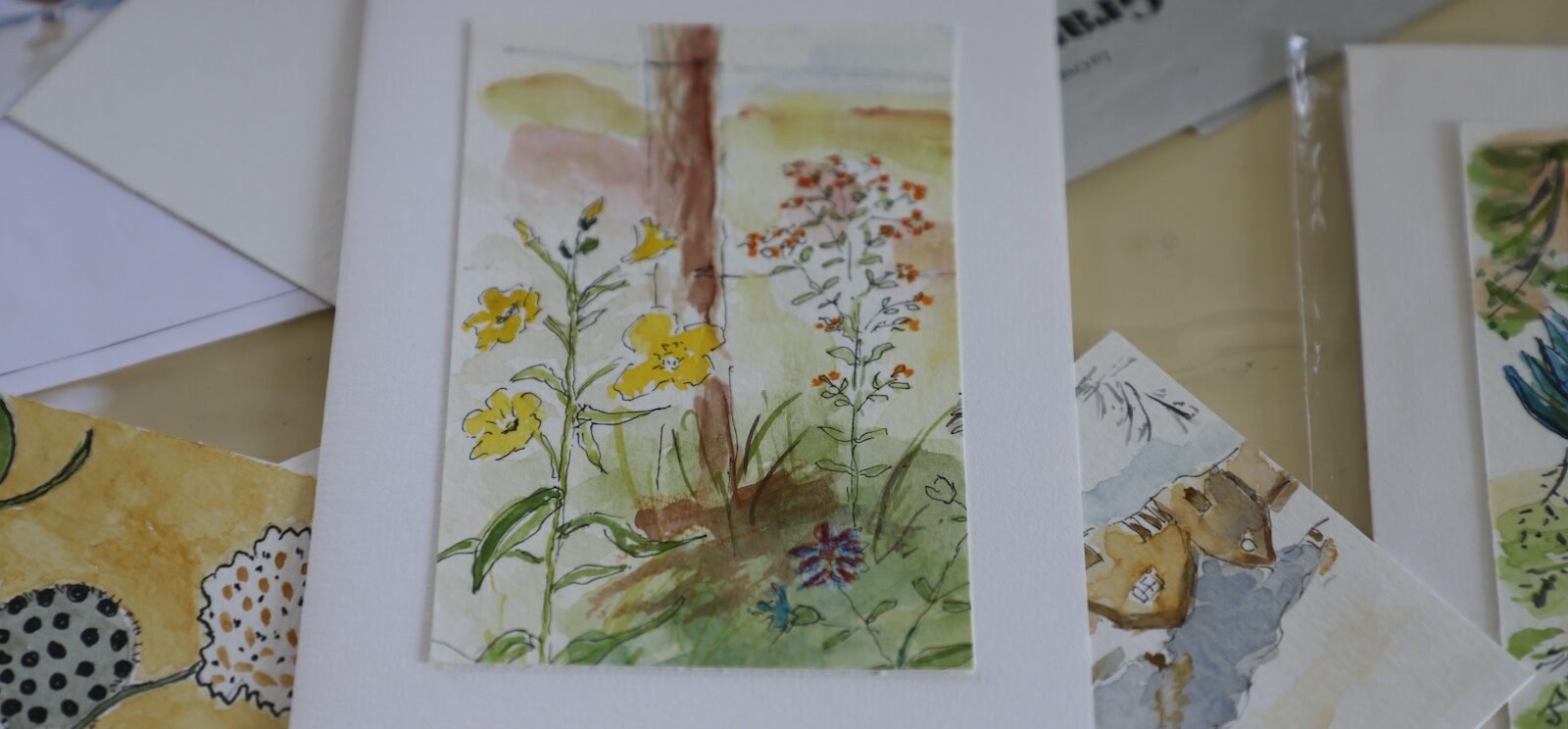 Tableau - peinture qui représente la nature