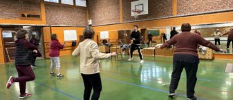 Image représentant une séance de sport adapté