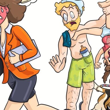 Visuel du spectacle "Charge mentale : sauve qui peut "