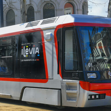 Image d'un tramway Ilévia