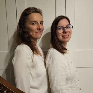 Image d'Amandine Dhée et Marie Merk Mazingarbe