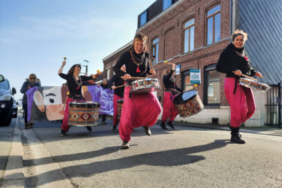 Image de la marche citoyenne pour les droits des femmes à l'occasion de l'édition 2022 des Égalités Plurielles - Agrandir l'image, fenêtre modale
