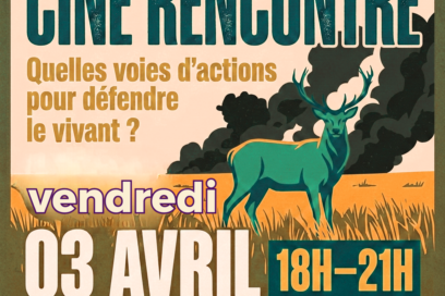 Affiche d'un ciné rencontre autour du vivant - Agrandir l'image, fenêtre modale