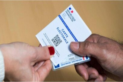 Image d'une carte électorale avant un vote - Agrandir l'image, fenêtre modale