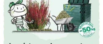 Visuel du printemps du compostage proposé par la MeL