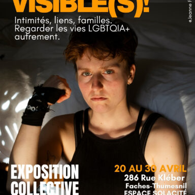 Affiche de l'expo Visible(s)