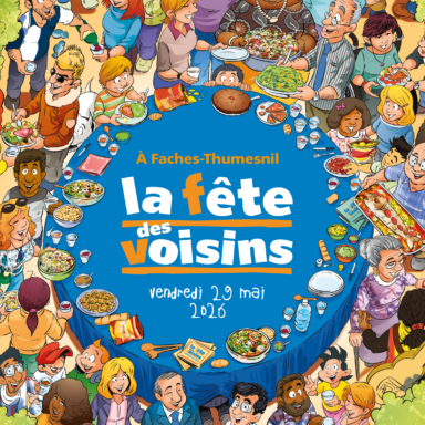 Visuel de la fête des voisins 2026