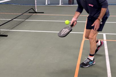 photo d'un joueur de pickle ball - Agrandir l'image, fenêtre modale