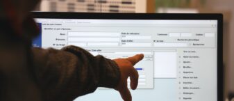Image d'un écran de PC lors d'un tirage au sort des jurés d'assises