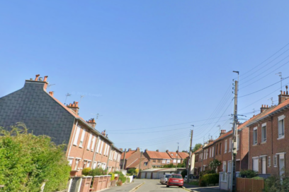vue de la rue des Aubépines à Faches Thumesnil - Agrandir l'image, fenêtre modale