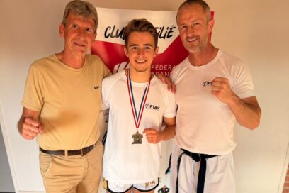 Photo de Lucas DELPORTE champion de France de Karaté contact - Agrandir l'image, fenêtre modale