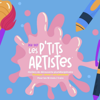 Visuel des ateliers p'tits artistes