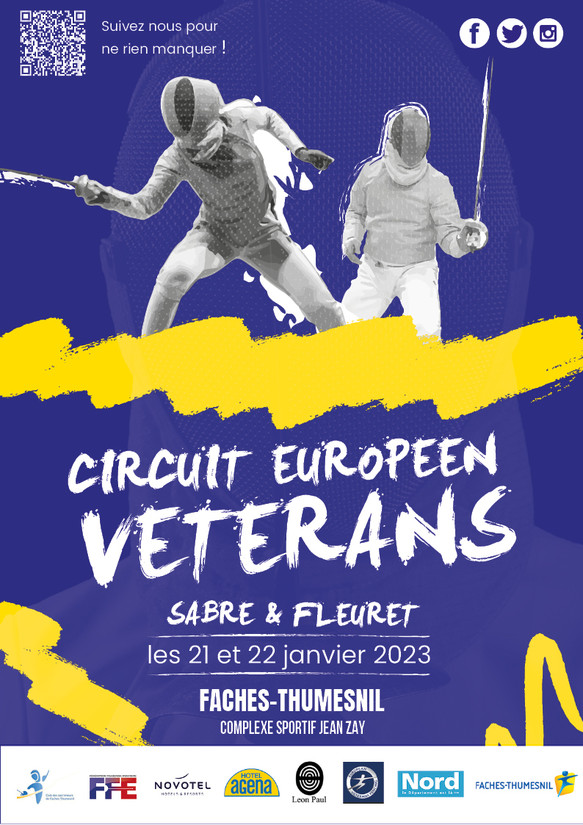 Escrime Circuit européen vétérans / Sport / Événements Ville de Faches Thumesnil